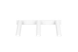 Trio lighting plafondspot  Ambala led, 3-lichts wit incl. switch dimmer