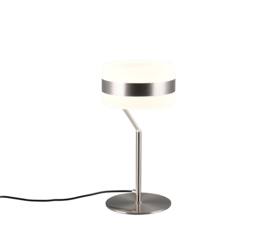 Trio-lighting tafellamp Dios led, mat nikkel