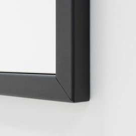 Spinder design Spiegel Senza M1, zwart