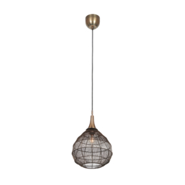 Trio lighting hanglamp Soraya, oud brons 42 cm