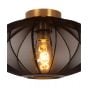 Lucide plafondlamp Corina, zwart