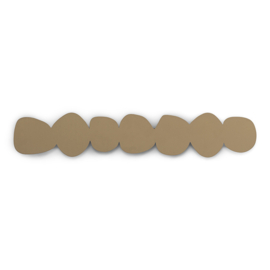 Spinder design + Eva van de Ven - TUMULO Large Wandkapstok - Champagne