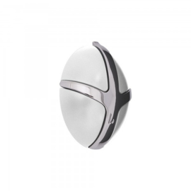 Spinder design Kapstok Tick, wit met chroom