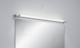 Helestra wandlamp Nero led, chroom 90 cm