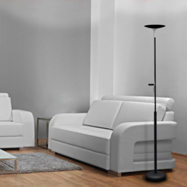 Pujol Lighting vloerlamp Lux led, 2-lichts zwart