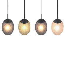 Trio lighting hanglamp Facette, 4-lichts