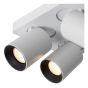 Lucide plafondspot Nigel led, 4-lichts wit