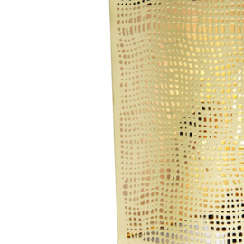 Qazqa wandlamp Kayleigh, zwart met messing 20 cm