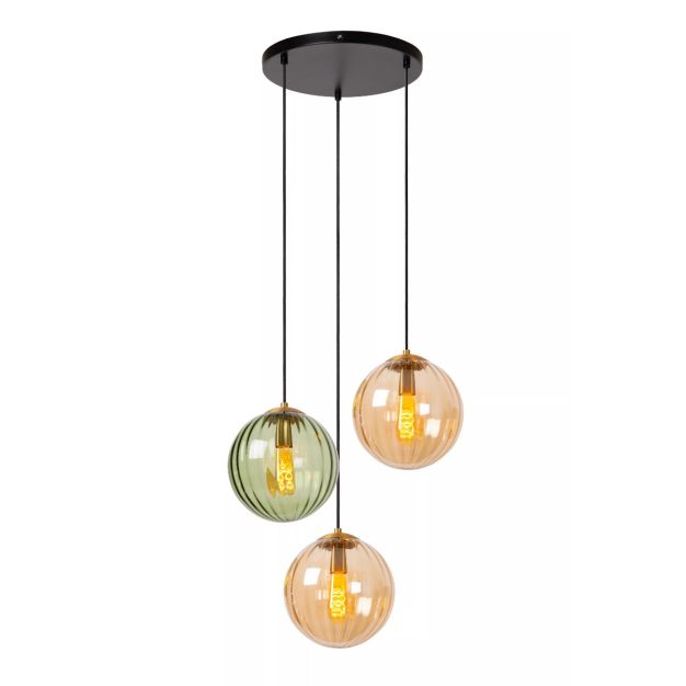 Lucide hanglamp Monzaraz, 3-lichts