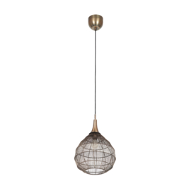 Trio lighting hanglamp Soraya, oud brons 42 cm