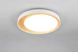Trio lighting plafondlamp Aleta led, goud incl. afstandsbediening