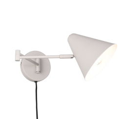 Trio lighting wandlamp Cosima, warm grijs