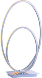 Tafellamp Ophelia led, staal 41 cm