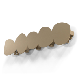 Spinder design + Eva van de Ven - TUMULO Medium Wandkapstok - Champagne