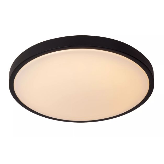 Lucide plafondlamp Dasher led, zwart 41 cm IP44