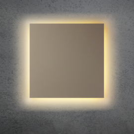 Escale plafondlamp Blade Q  open led, taupe 59 cm