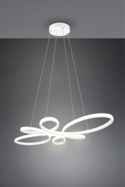 Trio lighting hanglamp Fly led, wit