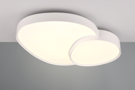 Trio lighting plafondlamp Rise led, wit incl. afstandsbediening