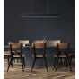 Lucide hanglamp Raya led, zwart