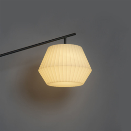 Qazqa buiten vloerlamp Virginia, wit