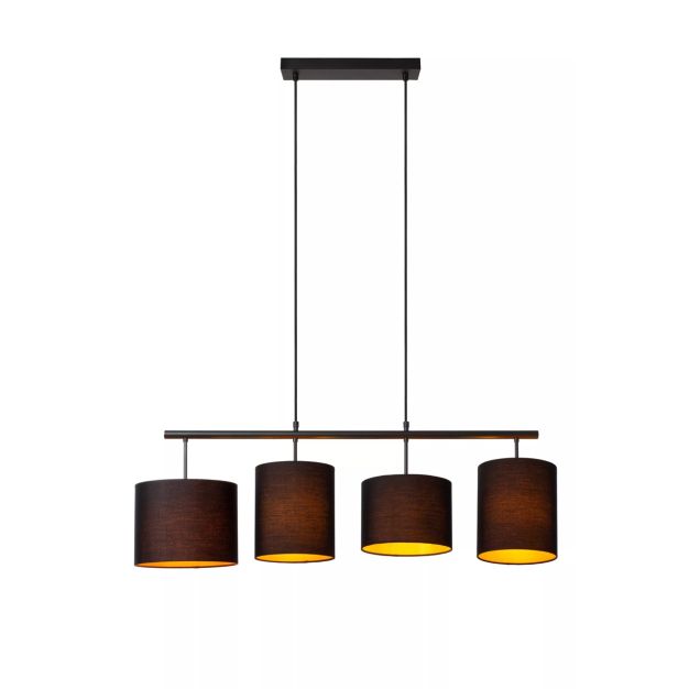 Lucide hanglamp Maya, zwart