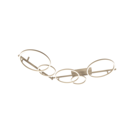 Lucide NICOLA - Plafonnière - LED - CCT - 1x37W - Taupe