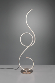 Trio lighting vloerlamp Jive led, mat nikkel incl. dimmer