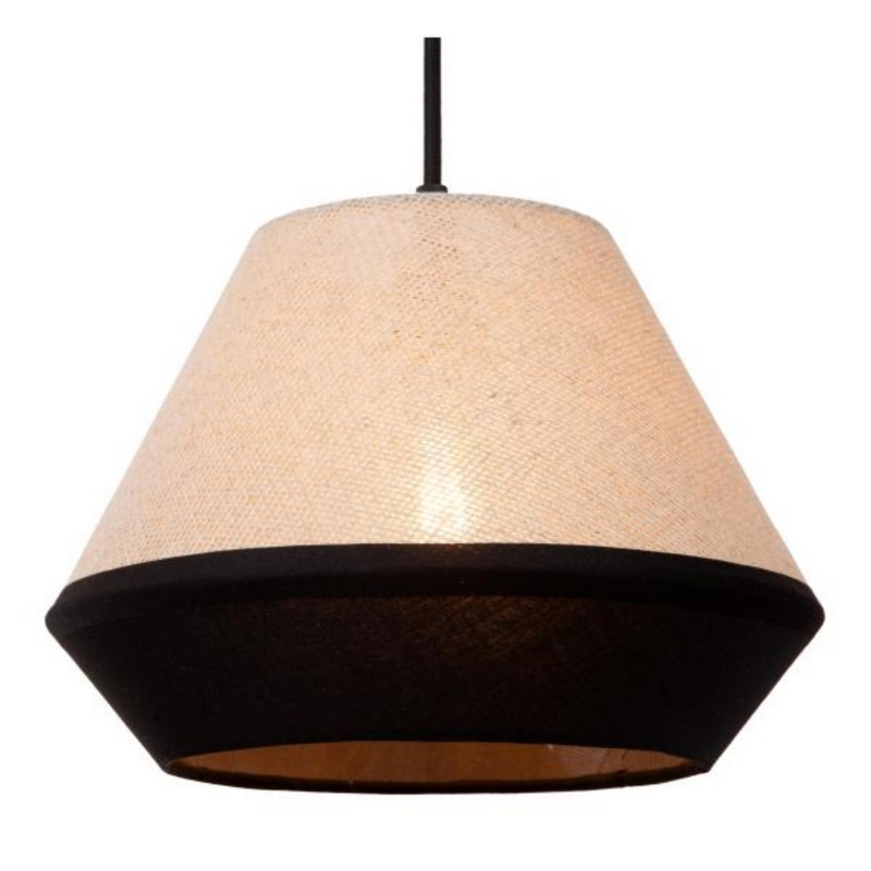 Lucide hanglamp Kala, 4-lichts taupe