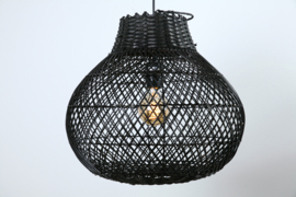 WF Light hanglamp Doetinchem Peer, zwart 60 cm