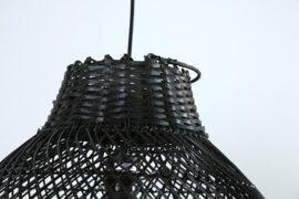 WF Light hanglamp Doetinchem Peer, zwart 40 cm