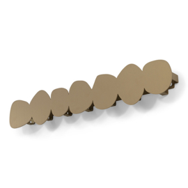 Spinder design + Eva van de Ven - TUMULO Large Wandkapstok - Champagne