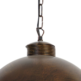 Qazqa hanglamp Magna Classic, roest bruin 34 cm