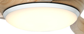 Plafond ventilator Light kit voor Eco Pallas wit