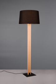 Trio lighting vloerlamp Rahul, zwart