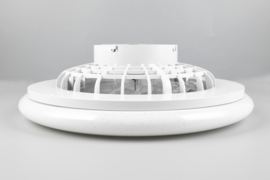 Trio lighting plafond ventilator Stralund led, titaan incl. afstandsbediening