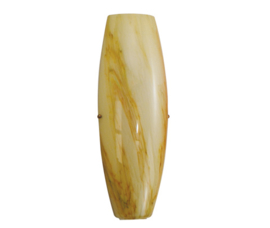 Old timerlight wandvaas, licht marmer glas