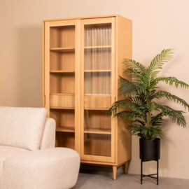 Label 51 Vitrinekast Jule , eiken naturel