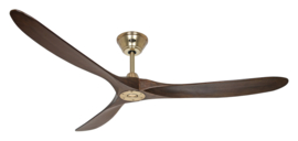 Casafan plafond ventilator Eco Genuino-180 messing-noten