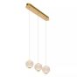 Lucide hanglamp Cintra, 3-lichts transparant