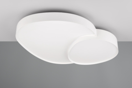 Trio lighting plafondlamp Rise led, wit incl. afstandsbediening