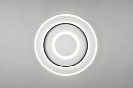 Trio lighting plafondlamp Jora led, wit incl. switch dimmer 60 cm