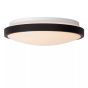 Lucide plafondlamp Dasher led, zwart 29,3 cm IP44