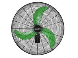 Casafan ventilator WM-W 9 SILENT POWER IP54 Zwart