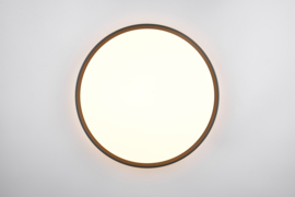 Trio lighting plafondlamp Spacy led, mat zwart incl. afstandbediening