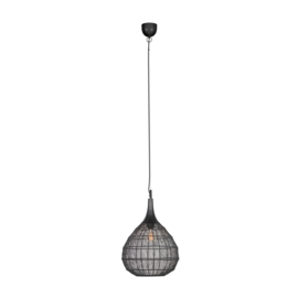 Trio lighting hanglamp Soraya, zwart 42 cm