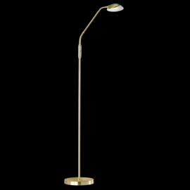 Fischer & Honsel vloerlamp Pool TW led, messing