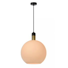Lucide hanglamp Julius, 1-lichts opaalglas 40 cm