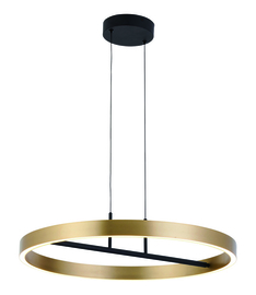 Freelight  hanglamp Livello led, zwart-goud 60 cm
