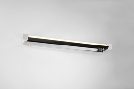 Trio lighting wandlamp Fabrizio led, chroom 80 cm IP44