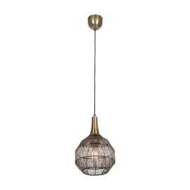 Trio lighting hanglamp Soraya, oud brons 26 cm